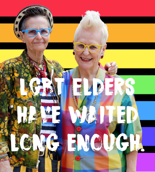 LGBT-elders-in-front-of-rainbow-background